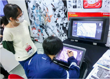 アニメ作画体験！