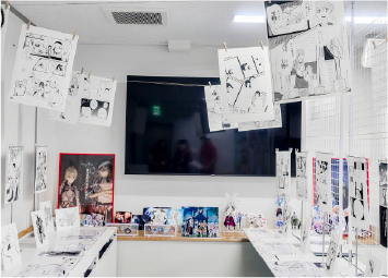 架空の新連載原稿展示！