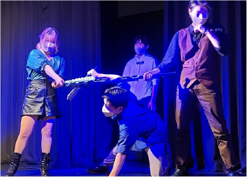 学生による舞台披露！