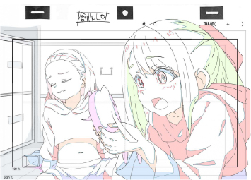 アニメーターの卵たちの作品展