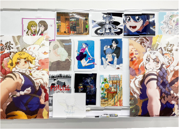 アニメーション学部展示