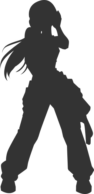 ダンスシルエット