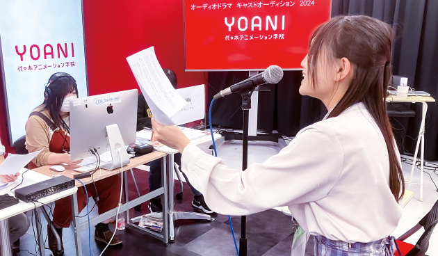 プロの現場に即した工程で音響の作品制作が出来る