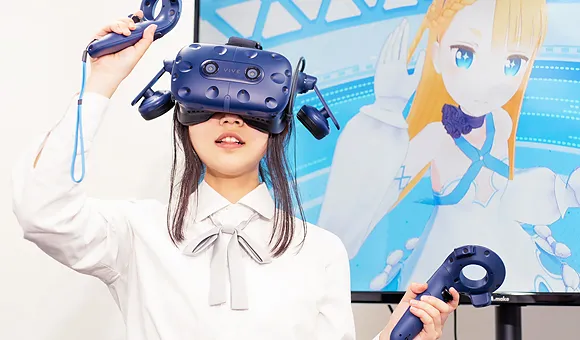 VRゴーグル試遊