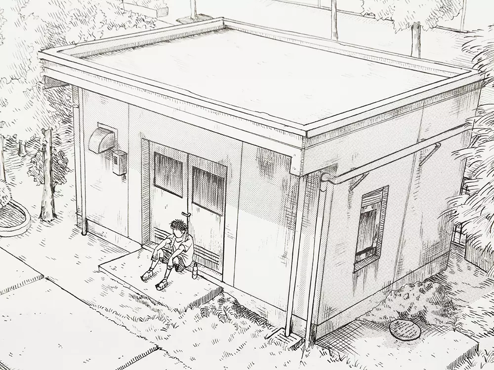 鉛筆画　「上等な友だち」 あおね on X: 