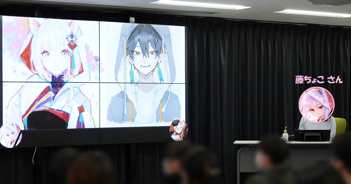 藤ちょこさん・さくしゃ2さん 夢の共演！ライブドローイング＆トーク