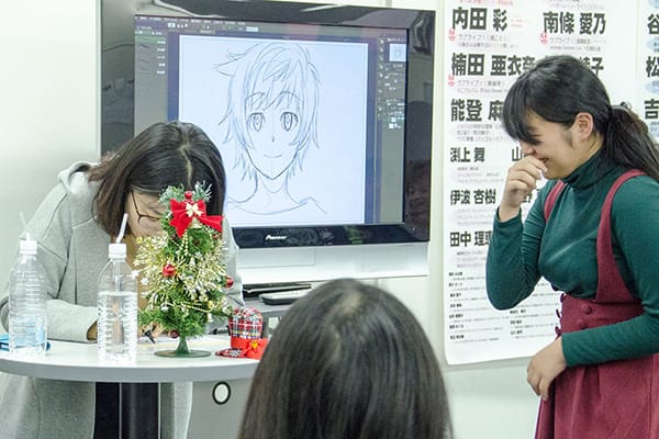 『ラブライブ！サンシャイン!!』『＜物語＞シリーズ』を手掛けた作画監督の代アニ卒業生Ｗゲスト！東京校で特別体験入学を実施しました