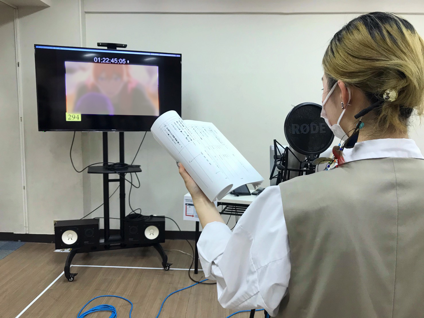 名古屋校通信vol 12公開 アニメアフレコ授業スタート イラスト科在学生紹介 アニメ 声優 マンガ イラストの専門校 代々木アニメーション学院