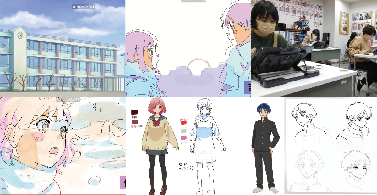 広島校通信vol 18公開 この寒さにも負けず 代アニの学生は元気です アニメ 声優 マンガ イラストの専門校 代々木アニメーション学院